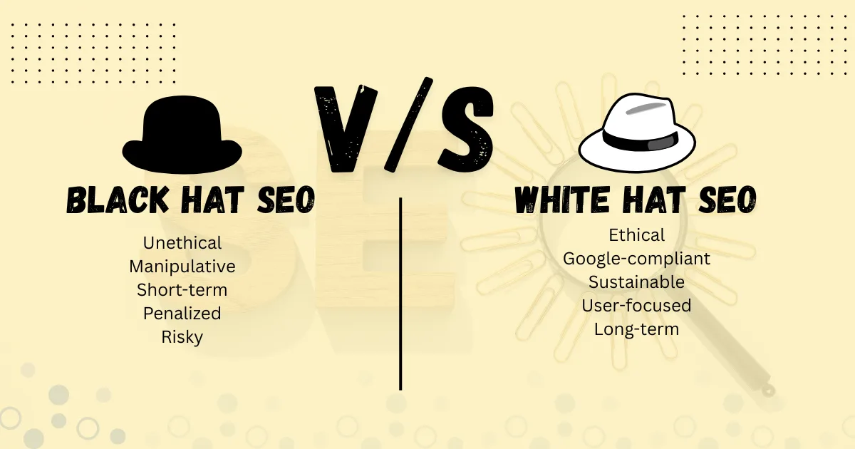 Black hat Vs white Hat